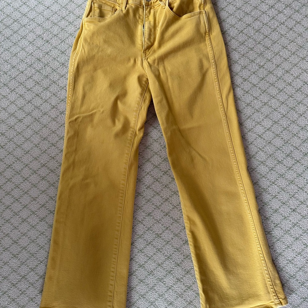 3x1 Mustard Yellow Denim Jeans